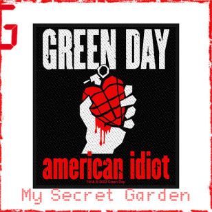 Green Day - American Idiot Official Standard Patch ***READY TO SHIP from Hong Kong***